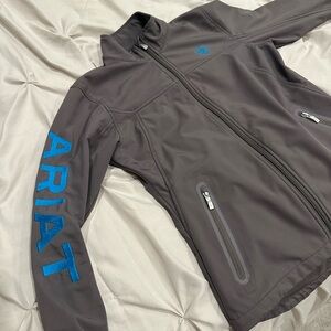 Ariat Tek Charcoal Jacket with Blue Accent